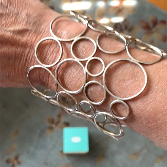COPY - Silver cuff bracelet - Picture 2 of 5